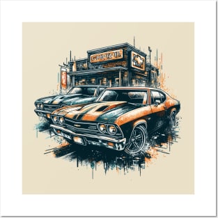 Chevrolet Chevelle Posters and Art
